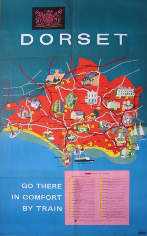 Dorset, British Railways poster
